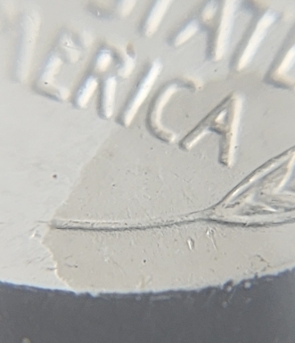 1943-Steel-Penny-Error?-Struck-Through-Grease?-Flawed-Planchet?-PMD?